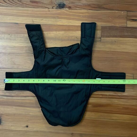 Pets First Black New Orleans Saints Puffer Vest Dog Size Medium NFL - Picture 6 of 9